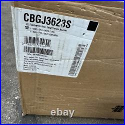 LG 36-in 5 Burners Stainless Steel Gas Cooktop, NEW