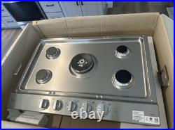 LG 36 in. Stainless Gas Smart Cooktop with 5 Burners CBGJ3027S