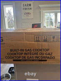 LG 36 in. Stainless Gas Smart Cooktop with 5 Burners CBGJ3027S