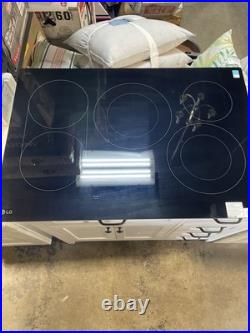 LG CBEW3017BE 30 Inch Electric Smart Cooktop with 5 Radiant Elements LG CBEW3017BE 30 Inch Electric Smart Cooktop with 5 Radiant Elements