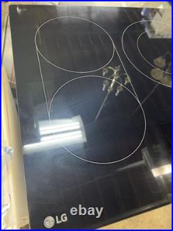 LG CBEW3017BE 30 Inch Electric Smart Cooktop with 5 Radiant Elements