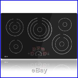 LG LCE3610SB Electric Cooktop (36 inch)