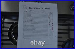 LG LCG3011BD 30 Black Stainless Natural Gas Cooktop NOB #103232 BF BP