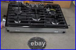 LG LCG3011BD 30 Black Stainless Natural Gas Cooktop NOB #103232 BF BP