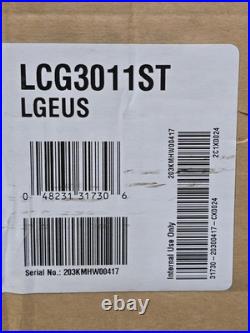 LG LCG3011ST 30 Inch Gas Cooktop With SuperBoil, Stainless Steel
