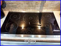 LG LSCE365S Stainless Steel 36 in. Electric Electric Cooktop