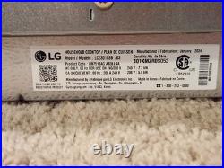 LG LSE3010SB 30 Inch Black 5 Burner Cooktop- Local Pickup Only