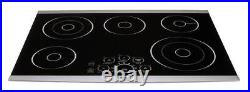 LG Studio 36 5 Elements SmoothTouch Smoothtop Electric Cooktop LSCE365ST