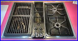 LOCAL PICKUP Jenn-Air 30 Gas Cooktop CG206S (Black) Downdraft Vent With Griddle