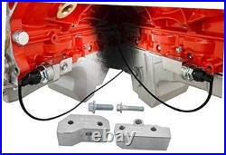 LS Gen III Knock Sensor Relocation Brackets Billet Aluminum Compatible with