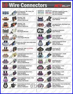 LS Gen III Knock Sensor Relocation Brackets Billet Aluminum Compatible with
