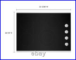 MAYTAG 30'' Wide 4-Element Electric Radiant Cooktop with Dual Element, MEC8830HS