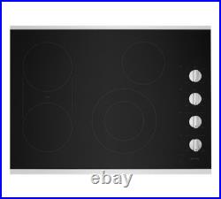 MAYTAG 30'' Wide 4-Element Electric Radiant Cooktop with Dual Element, MEC8830HS