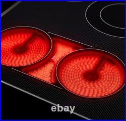 MAYTAG 30'' Wide 4-Element Electric Radiant Cooktop with Dual Element, MEC8830HS