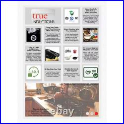 MD-2B 20 In. Mini Duo Dual Element Black Induction Glass-Ceramic Cooktop 1750W 8