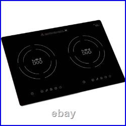 MD-2B 20 In. Mini Duo Dual Element Black Induction Glass-Ceramic Cooktop 1750W 8