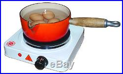 MP Essentials Camping Portable Home Electric Single Cooking Stove Hot Plate Hob