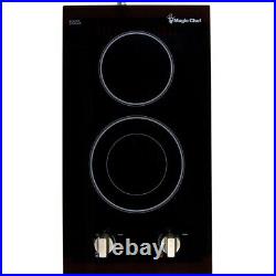 Magic Chef 12-Inch Electric Cooktop 240V (mcscte12bg1)