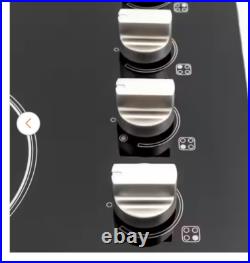 Magic Chef 24 in. Radiant Electric Cooktop in Black with 4 Burner Elements Magic Chef 24 in. Radiant Electric Cooktop in Black with 4 Burner Elements