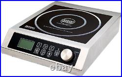 Max Burton 6535 Digital ProChef-3000 Induction Cooktop, 3000 Watts Power