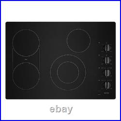 Maytag 30-Inch Electric Cooktop with Reversible Grill & Griddle Black pre-owned