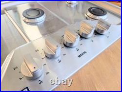 Maytag 36 Gas Cooktop Stainless 5-Burners Recessed Missing Center Grate