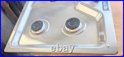 Maytag 36 Gas Cooktop Stainless 5-Burners Recessed Missing Center Grate