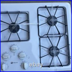 Maytag MGC4436BDW12 36 White 5-Burner Gas Cooktop