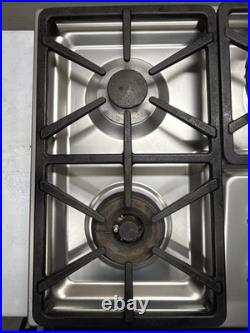 Miele 36 Gas Cooktop Stainless Steel 5 Burners Wok Model KM 3474 G, KM3474G