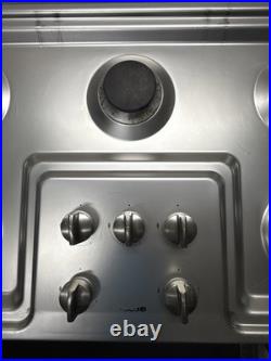 Miele 36 Gas Cooktop Stainless Steel 5 Burners Wok Model KM 3474 G, KM3474G