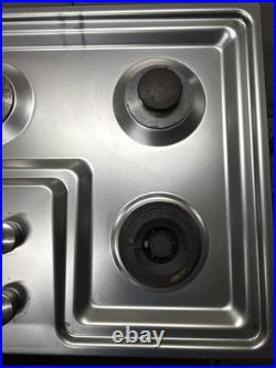 Miele 36 Gas Cooktop Stainless Steel 5 Burners Wok Model KM 3474 G, KM3474G