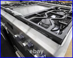 Miele 36 Natural Gas Rangetop Stainless Steel 4 Burner And Griddle