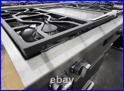 Miele 36 Natural Gas Rangetop Stainless Steel 4 Burner And Griddle