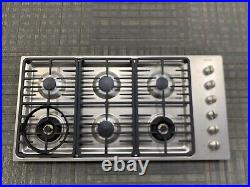 Miele 42 Stainless Steel 6 burners Gas Cooktop KM3485G