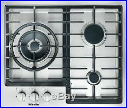 Miele KM 2312 Gas Cooktop 3 Burners Stainless Steel