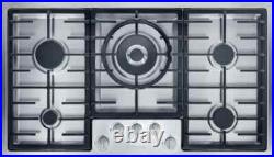 Miele KM2355G 36 Inch Gas Cooktop with 5 Sealed Burners, Natural Gas