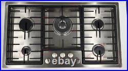 Miele KM2355G 36 Inch Gas Cooktop with 5 Sealed Burners, Natural Gas