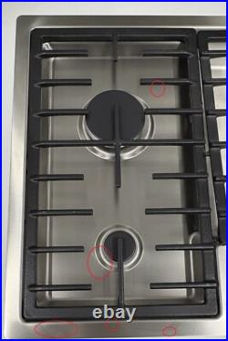 Miele KM2355G 36 Inch Gas Cooktop with 5 Sealed Burners, Natural Gas