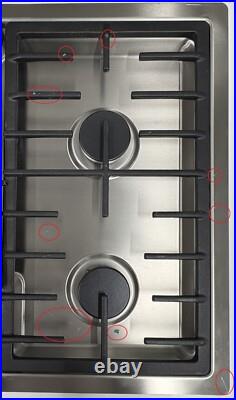 Miele KM2355G 36 Inch Gas Cooktop with 5 Sealed Burners, Natural Gas