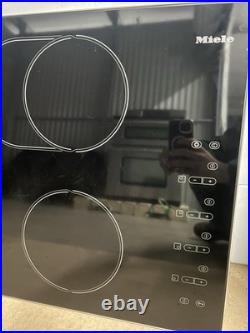 Miele KM443 30 Electric Ceramic Glass Cooktop Black Made in Germany