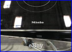 Miele KM5656 30 Electric Smoothtop Cooktop 6 Cooking Zones withInfrared Controls
