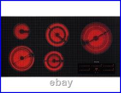 Miele KM5880240 Black 42 Electric 5 element Cooktop NIB #148540