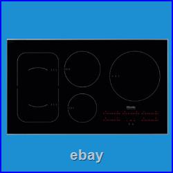 Miele KM6370 36 Inch Induction Cooktop with 5 Elements in Black