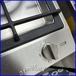 Miele ProLine CombiSet 12 Stainless Steel Power Burner Gas Cooktop CS1011G