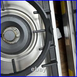 Miele ProLine CombiSet 12 Stainless Steel Power Burner Gas Cooktop CS1011G