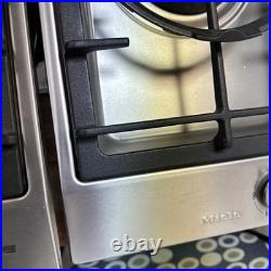 Miele ProLine CombiSet 12 Stainless Steel Power Burner Gas Cooktop CS1011G