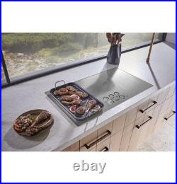 Monogram 30 Inch Wide 4 Burner Induction Cooktop(ZHU30RSTSS)-NEW