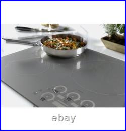 Monogram 30 Inch Wide 4 Burner Induction Cooktop(ZHU30RSTSS)-NEW