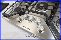 Monogram ZGU30RSLSS 30 Built-In Gas Cooktop with 5 Burners Stainless Steel