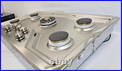 Monogram ZGU36RSLSS 36 Built-In Gas Cooktop with 5 Burners Stainless Steel